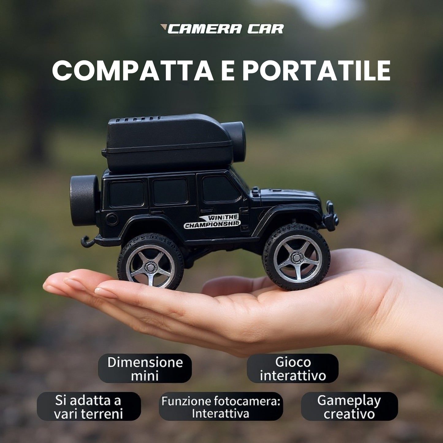 Mini Drift Master KF32 - Videocamera HD integrata