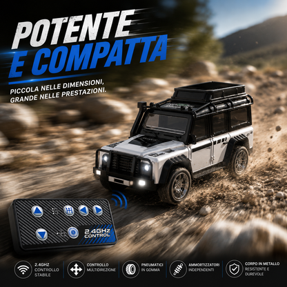 Mini Rover RC 4x4 scala 1:64