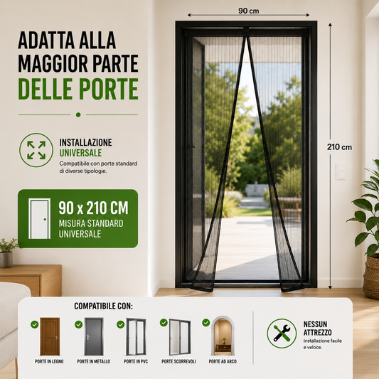 MAGNEDOR | Zanzariera Magnetica