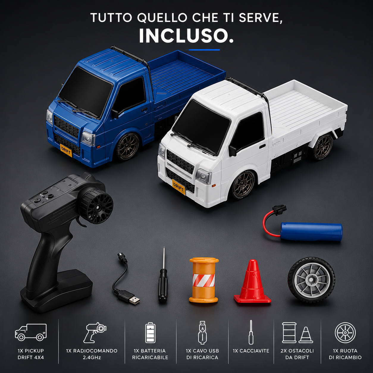 PickUp Drift K-90 Telecomandato